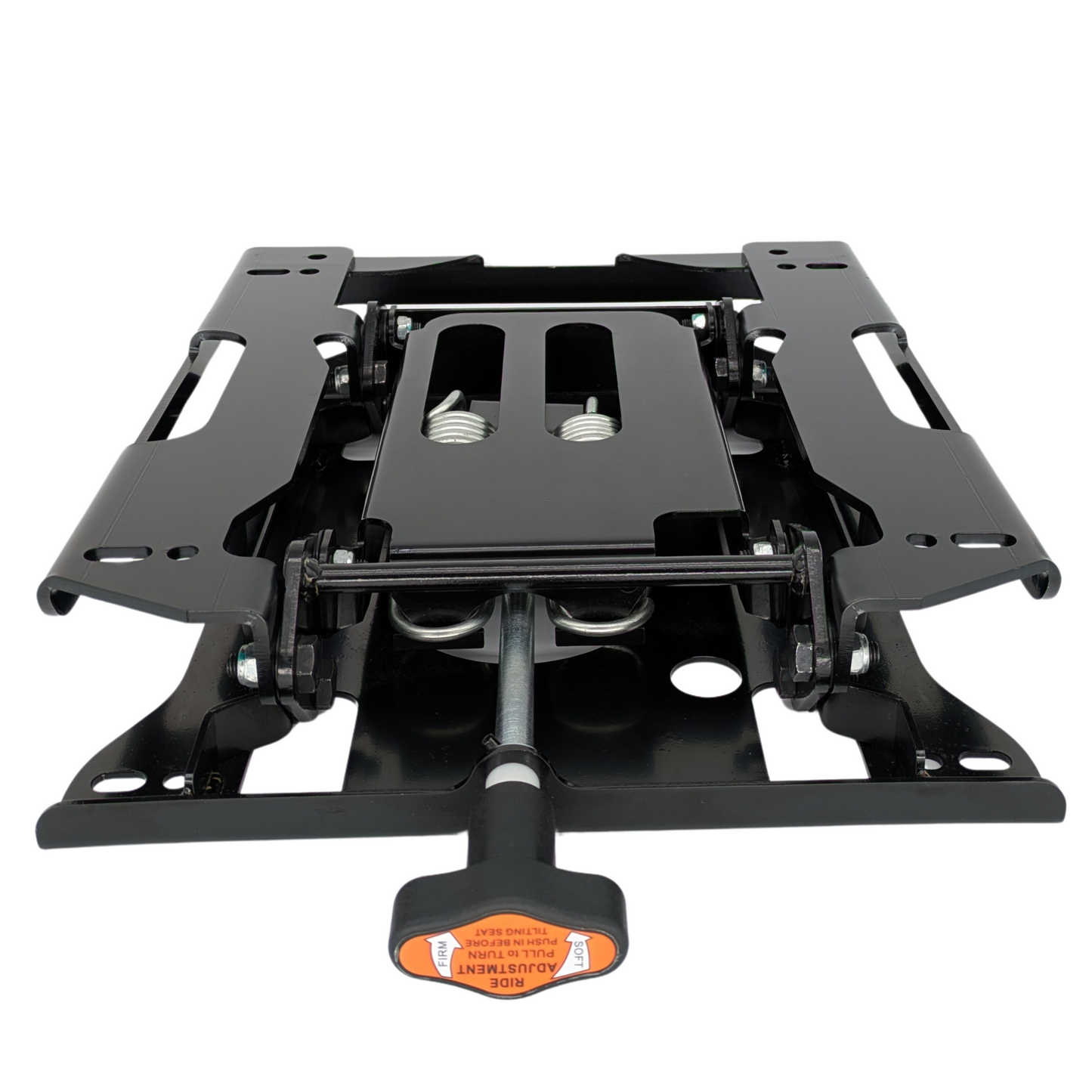 Seat Suspension Low Profile Kit for Zero Turn Mowers Compact Tractors Compatible with Exmark Scag Ferris Hustler Gravely Bad Boy Kubota Toro Adjustable Weight