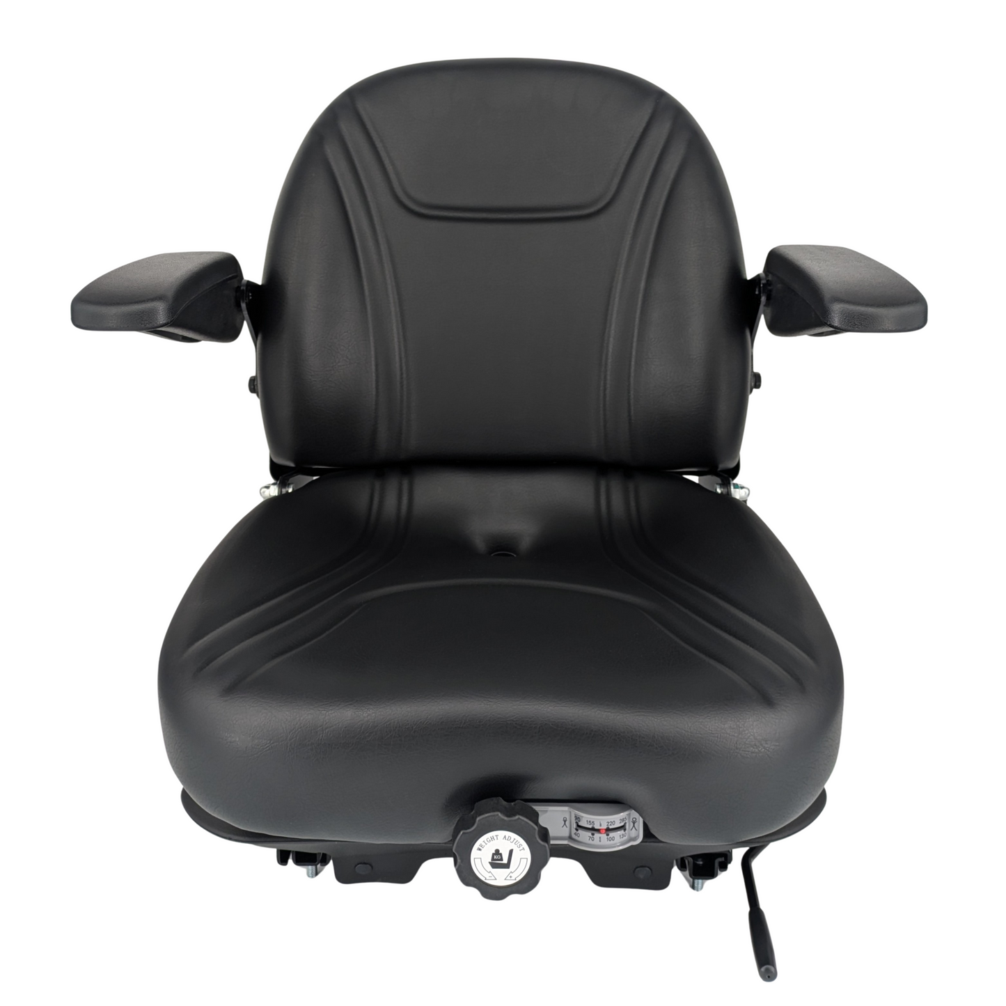 Keystone Seats Core-Ride Mower & Equipment Adjustable Suspension Seat – Heavy Duty – Zero Turn Mowers Tractors & Forklifts Fits Scag Ferris Hustler Gravely Bad Boy Kubota Toro Toyota Hyster Yale