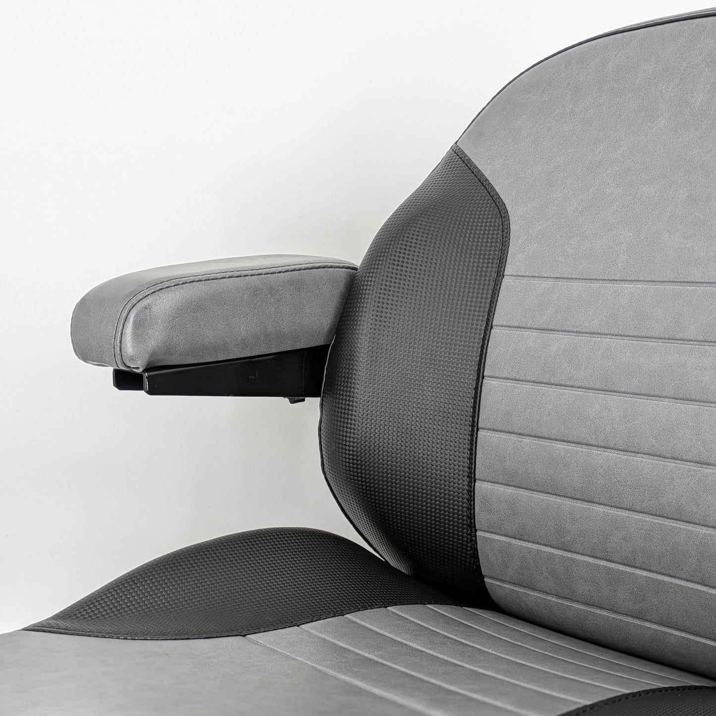 Keystone Seats Comfort Plus Seat - Cushioned Armrests - Exmark Scag Ferris Hustler Gravely Bad Boy Kubota John Deere Toro Zero-Turn Mowers & Tractors