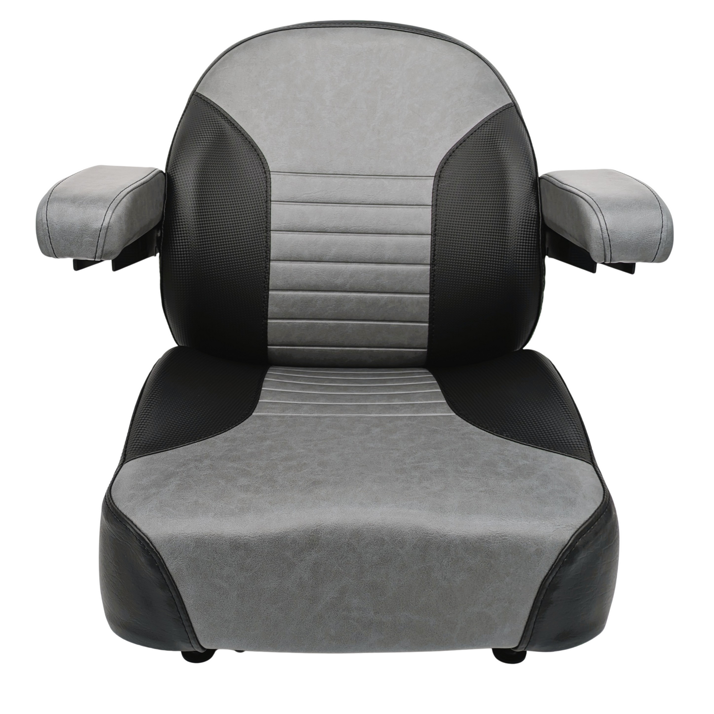 Keystone Seats Comfort Plus Seat - Cushioned Armrests - Exmark Scag Ferris Hustler Gravely Bad Boy Kubota John Deere Toro Zero-Turn Mowers & Tractors