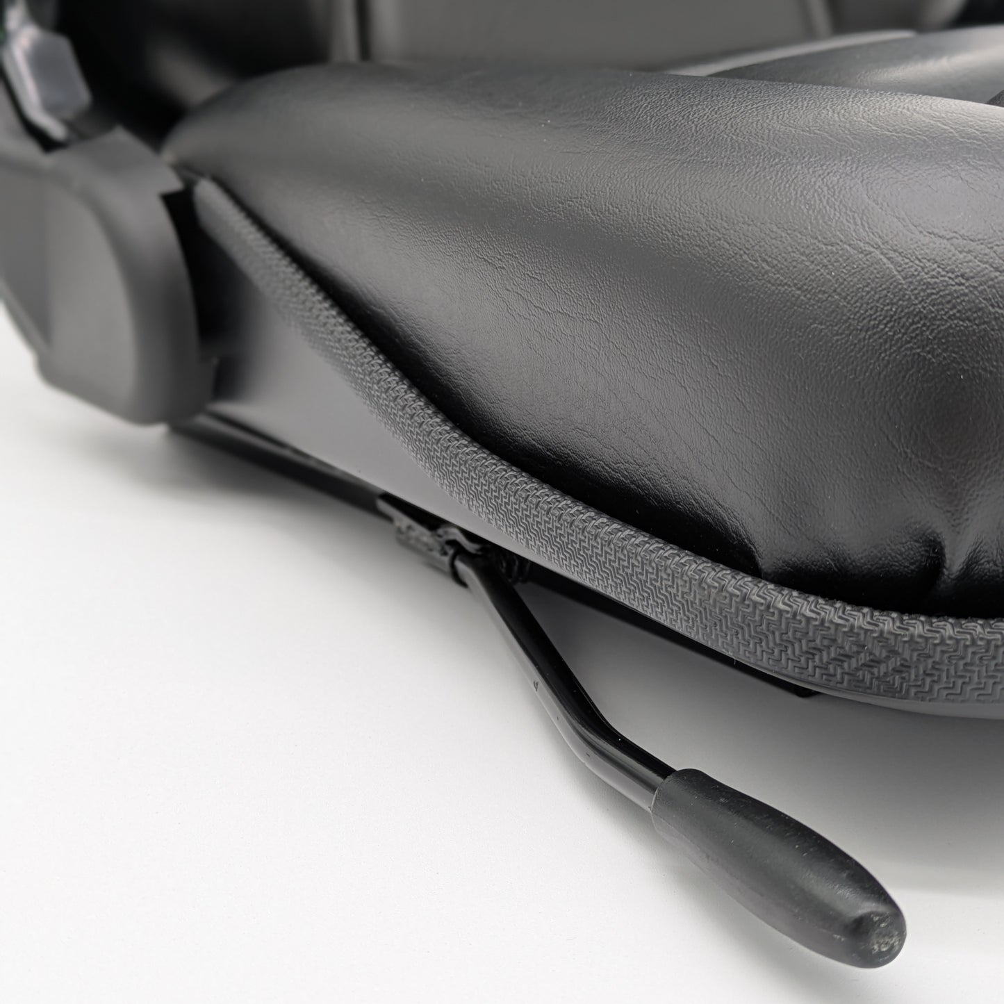 Universal Forklift, Mower & Tractor Seat Foldable Adjustable Backrest, Slide Rail, Fits Toyota, Hyster, Yale, Clark, Toro, Gravely, Bad Boy, Scag, Hustler, Kubota, New Holland