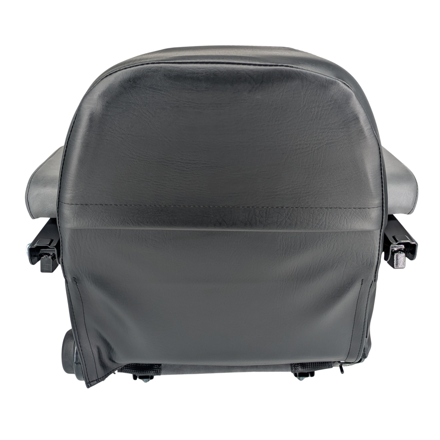 Keystone Seats Comfort Plus HIGH-BACK Mower Seat – Fits many Scag, Ferris, Hustler, Gravely, Bad Boy, Kubota, Toro – Zero-Turn Mowers, Tractors & Forklifts Plush Armrests, Slide Rail – Toyota, Hyster, Yale