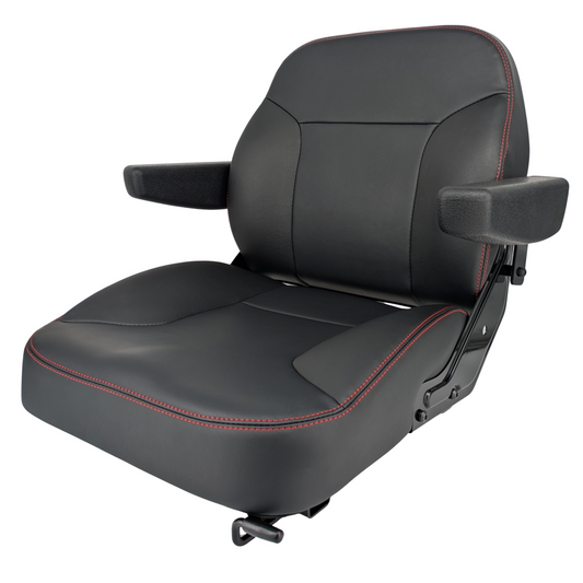 Keystone Seats Dura-Ride Seat – Fits Scag, Ferris, Hustler, Gravely, Bad Boy, Kubota, Toro – Zero-Turn Mowers, Tractors & Forklifts – Toyota, Hyster, Yale